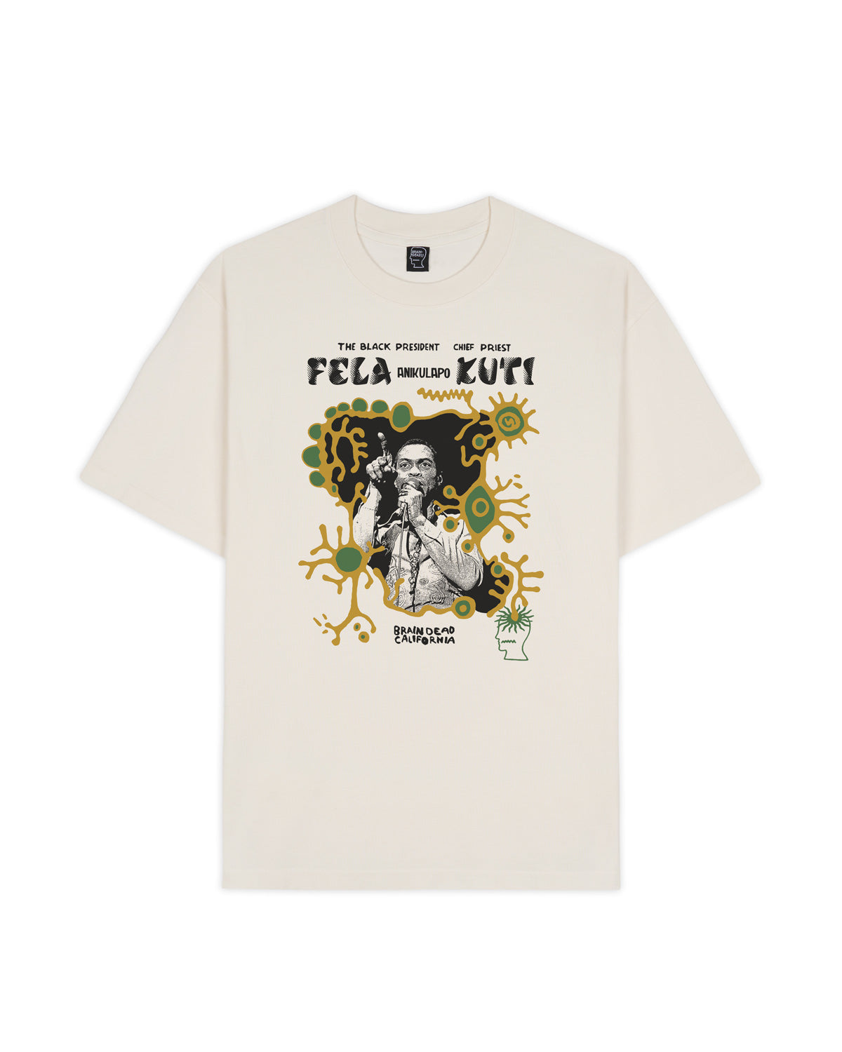 特注食品 Brain Dead x Korn Freak Tシャツ Black Lサイズ | ikebana