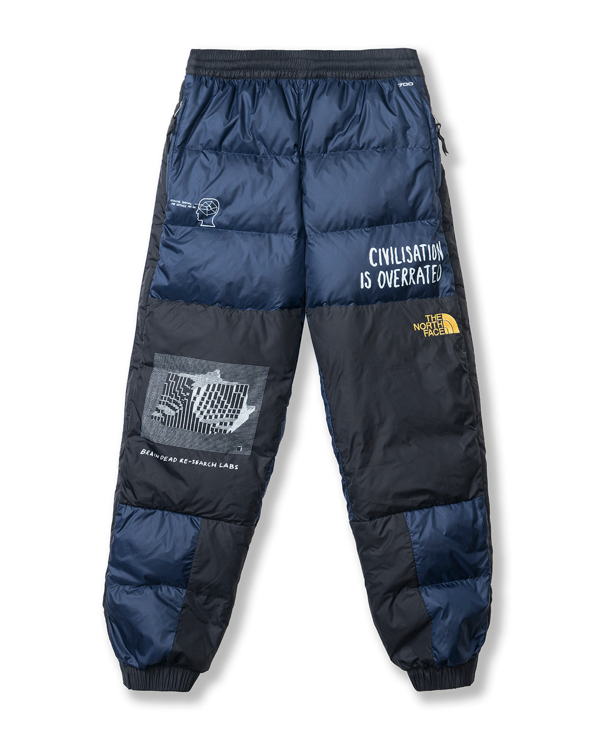 north face nuptse trousers