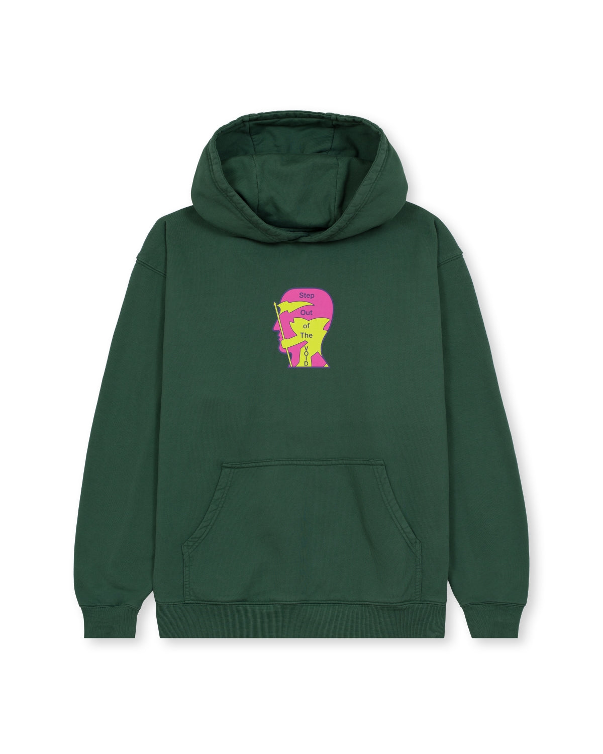 Brain Dead x Gotcha Sci-Fi Surf Hooded Sweatshirt - Green