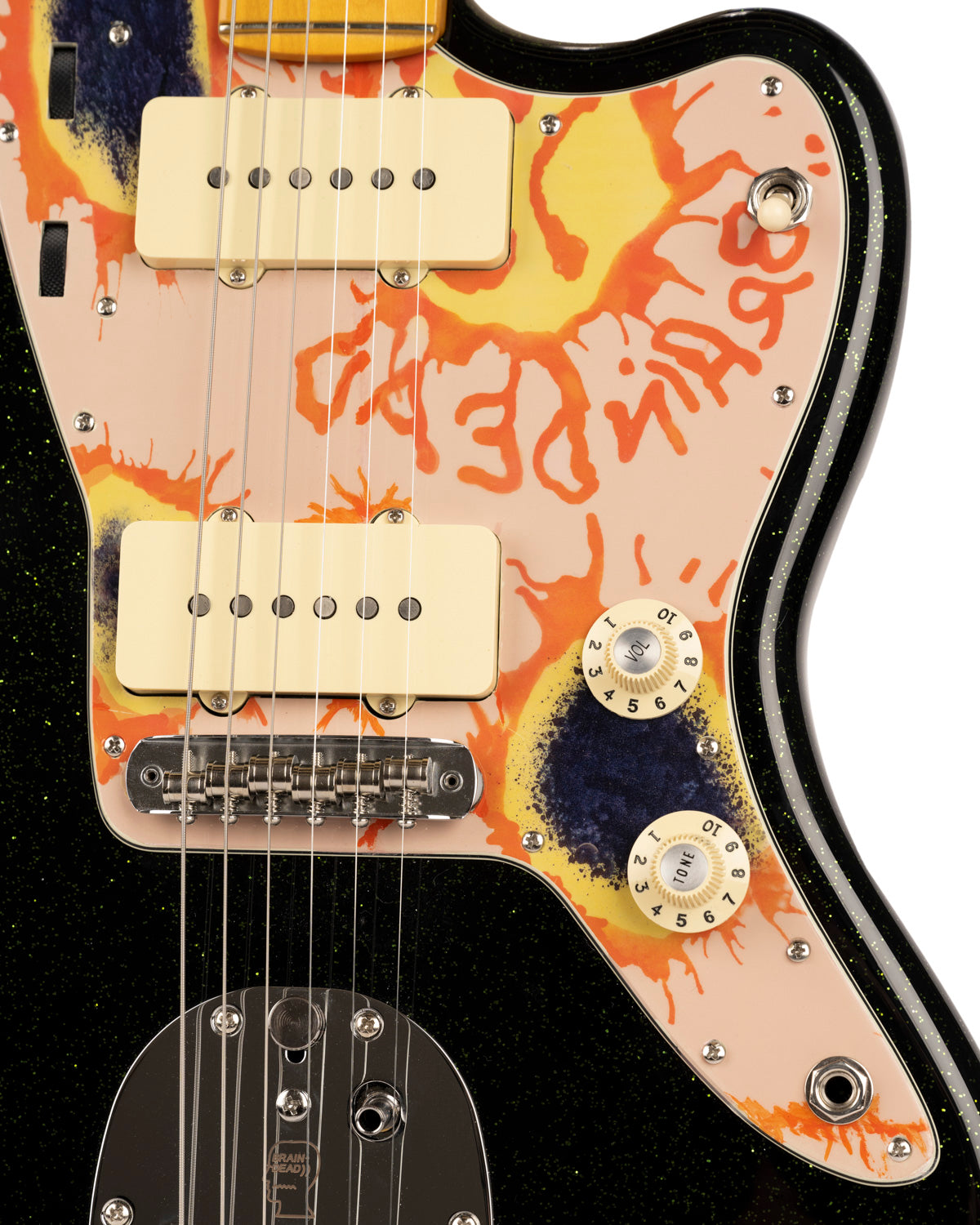Brain Dead x Fender Sun Blossom Jazzmaster Guitar - Multi