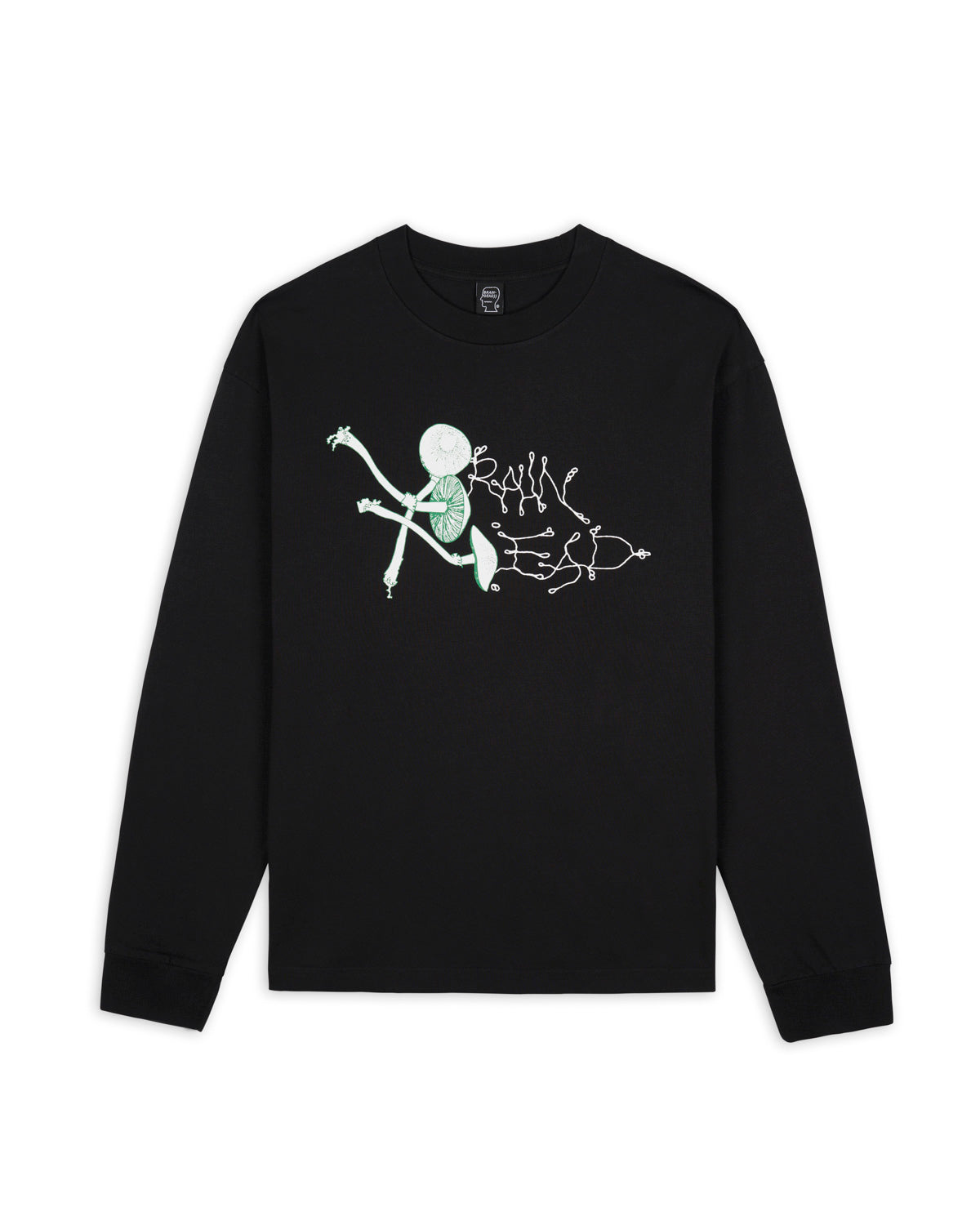 Brain Dead x Korn Flower Pickers Long Sleeve - Washed Navy