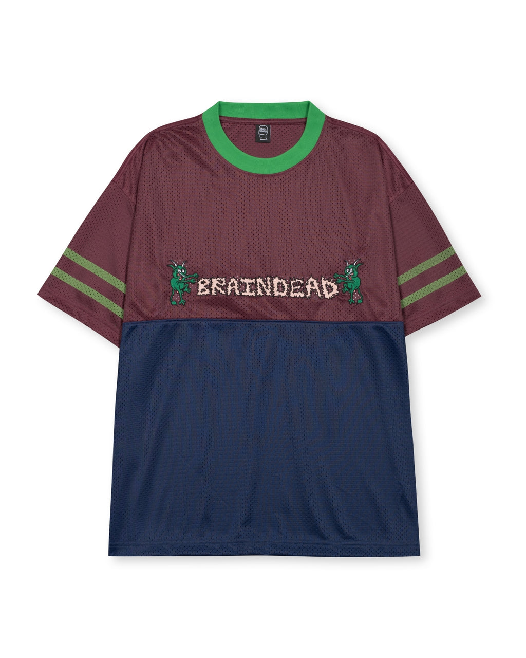 Mesh Football Jersey, Forest Peak Green