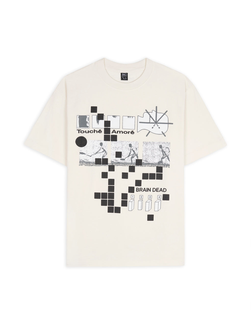 Split Planes T-Shirt - Tan – Brain Dead