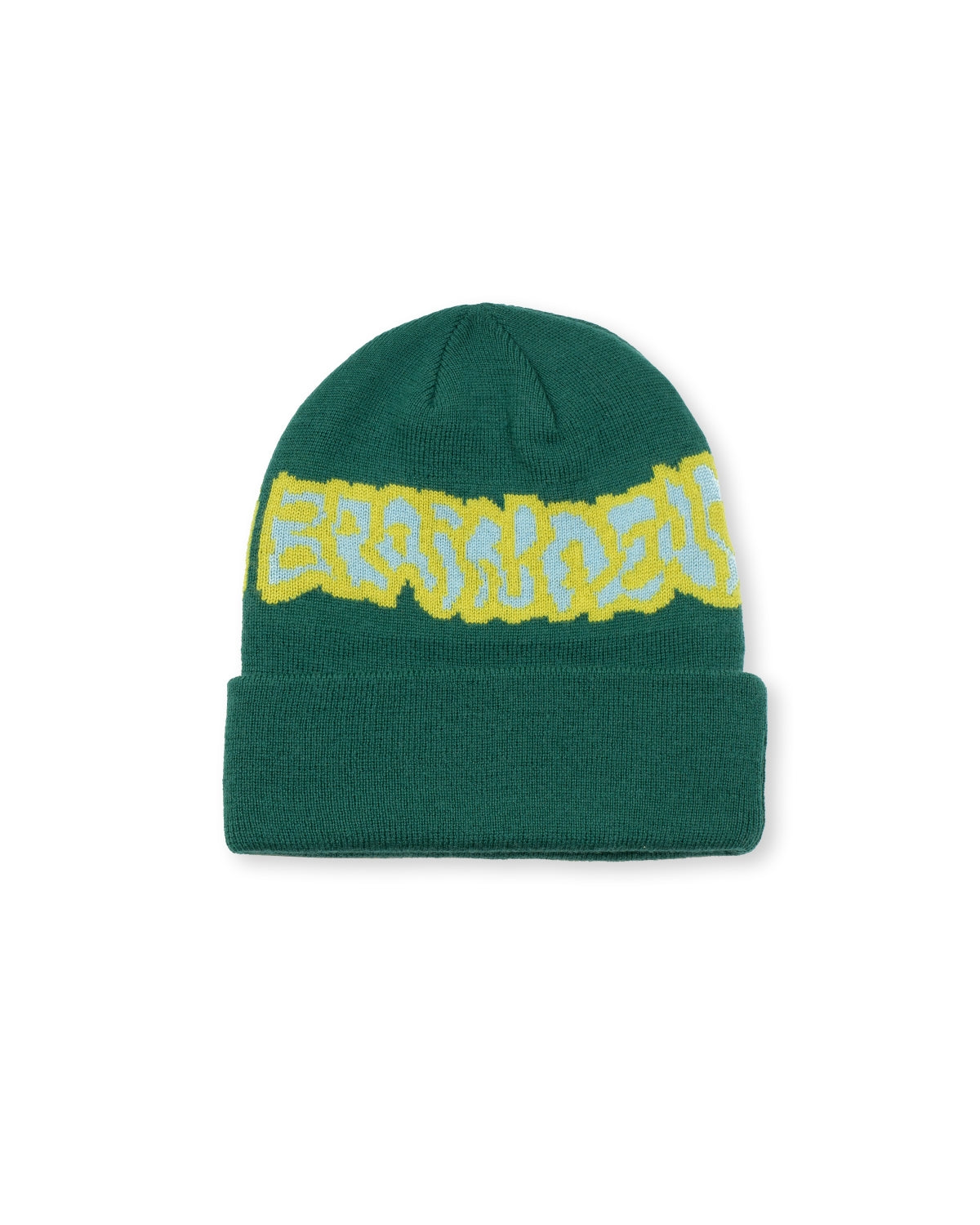 Dystopia Wool Beanie - Forest Green