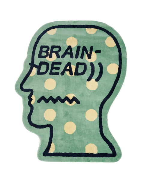 レア BrainDead Logo Cushionクッション Head