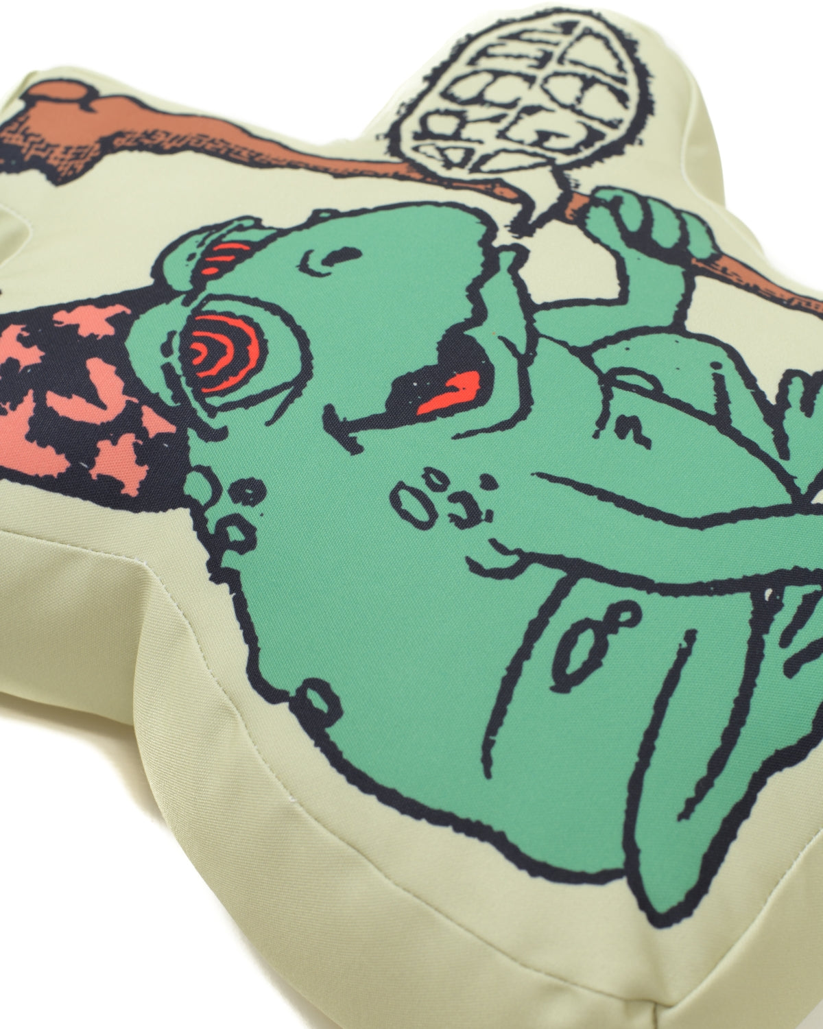 Frog Wizard Pillow - Green