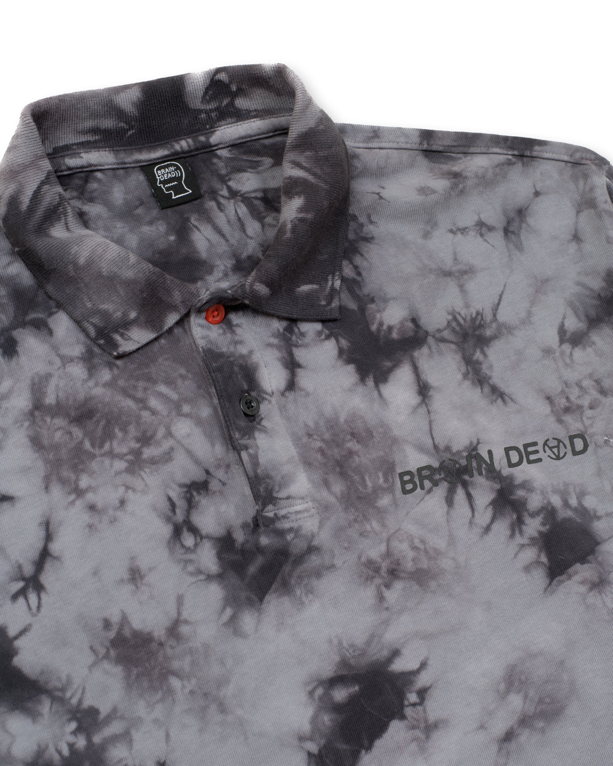 Brain Dead x Slam Jam Anarchy Core Polo - Grey