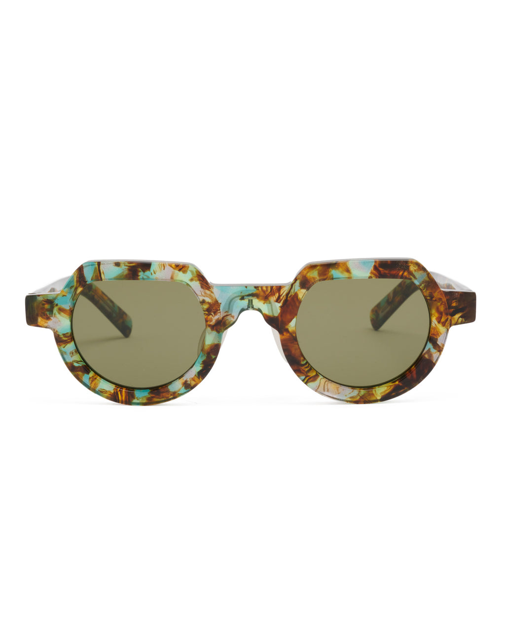 Tani Post Modern Primitive Eye Protection Sunglasses - Forrest/Green