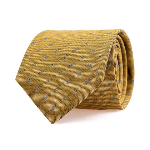Yellow Handmade Italian Tie 