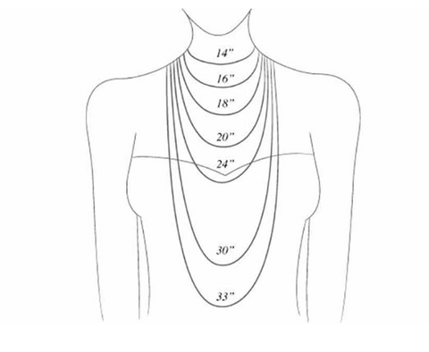 Necklace measurement guide