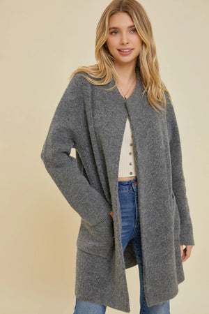 Sweater Blazer - Basically Me Boutique