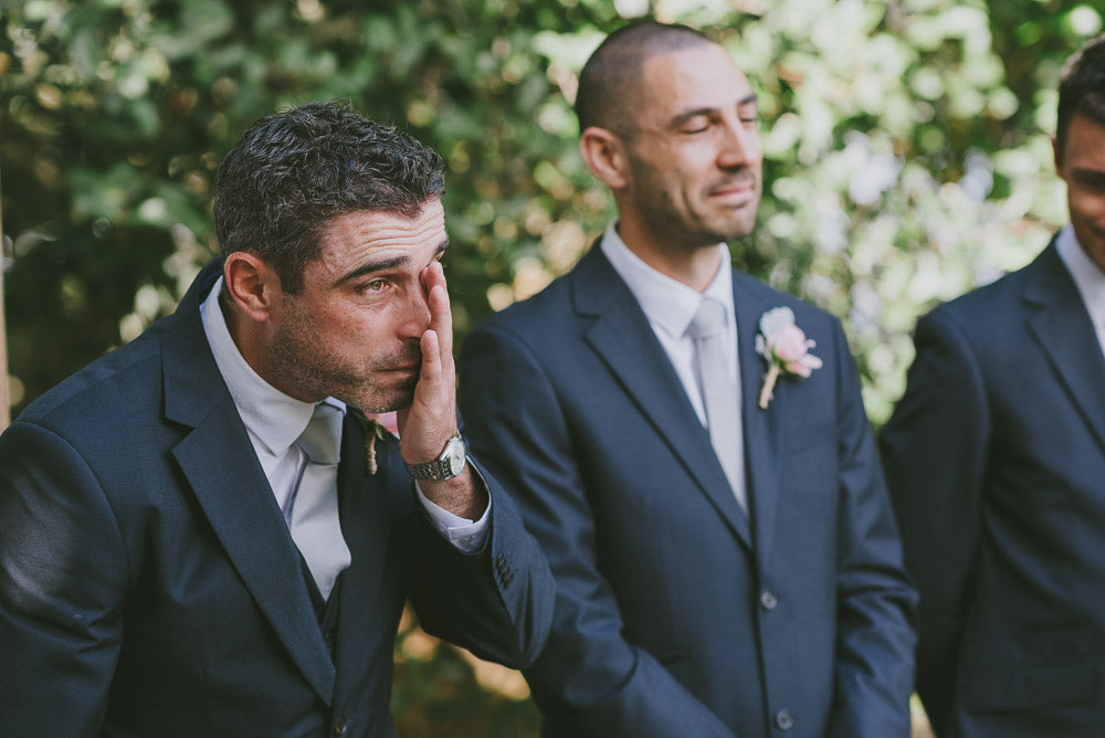 Guys Cry At Their Wedding