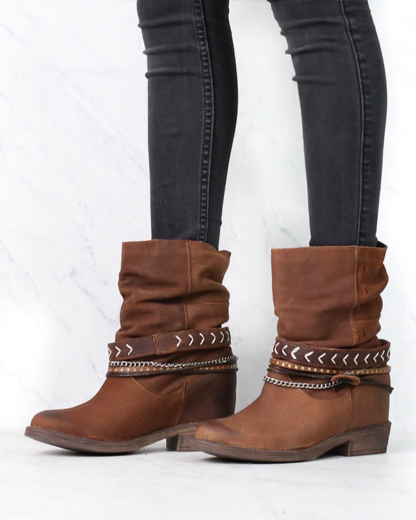 womens slouchy ankle boots