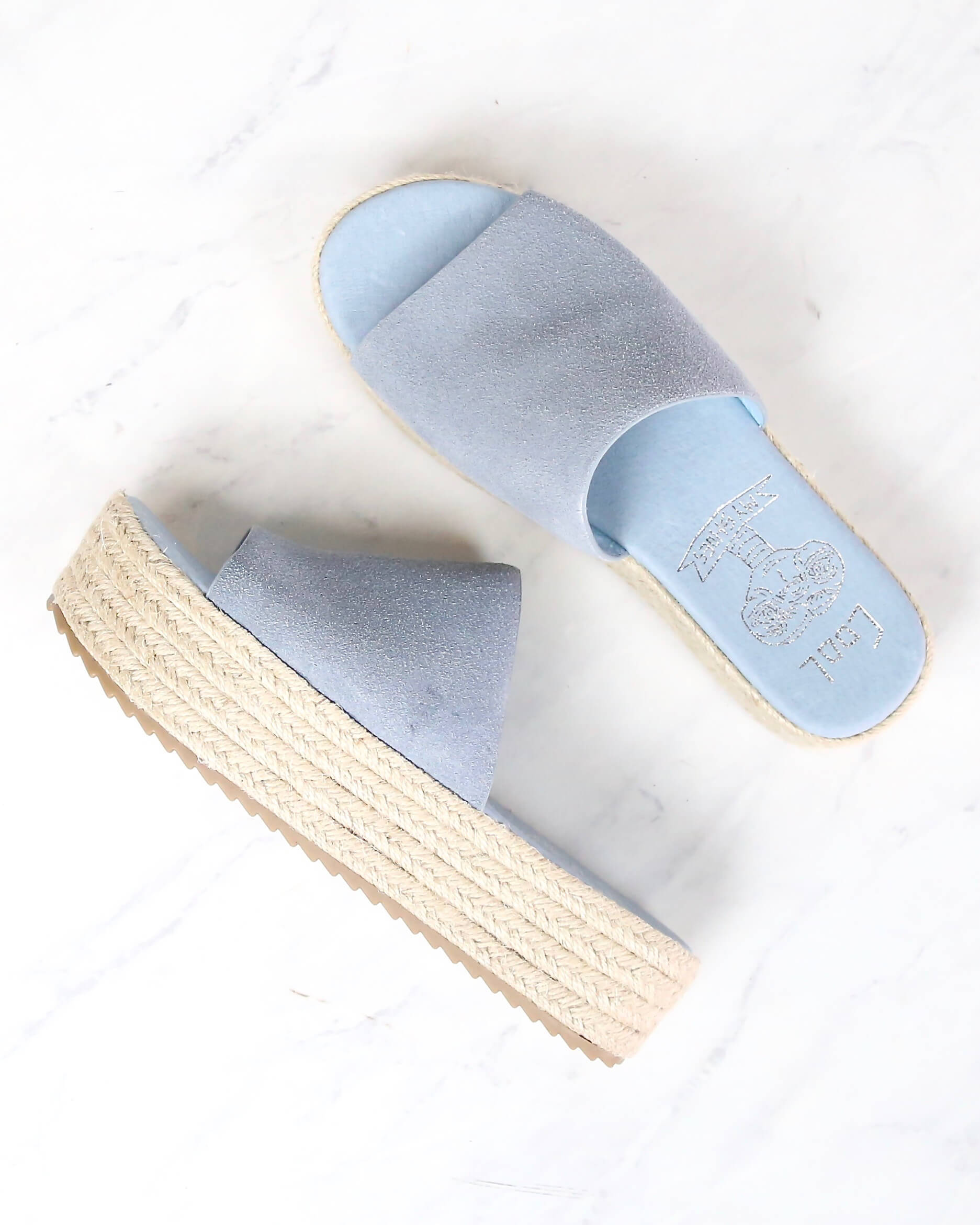 coolway bory espadrille platform sandal