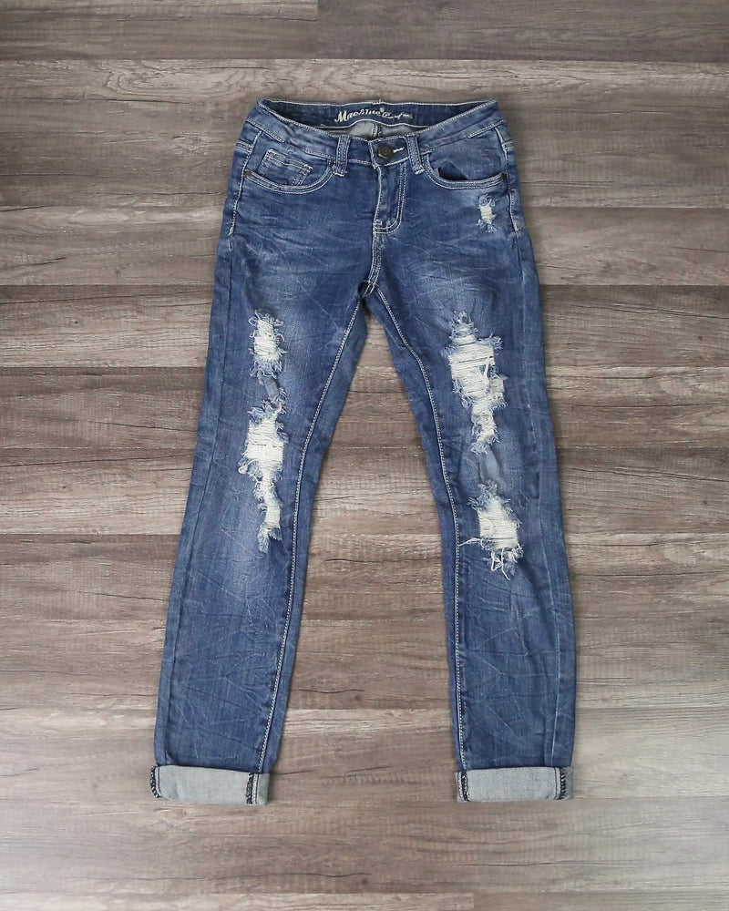 7th Street Distressed Skinny Denim Jeans – Shop Hearts