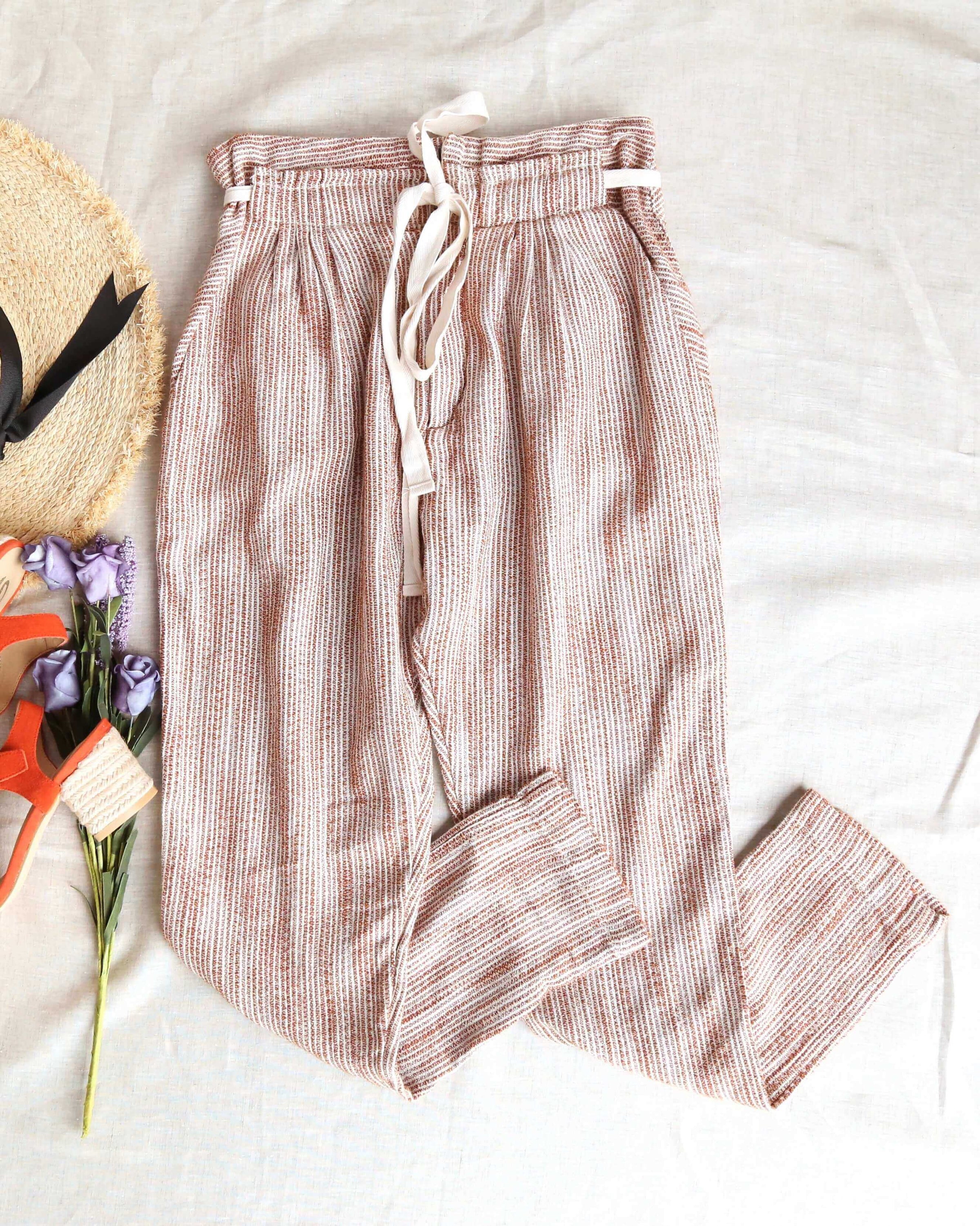 free people striped pants