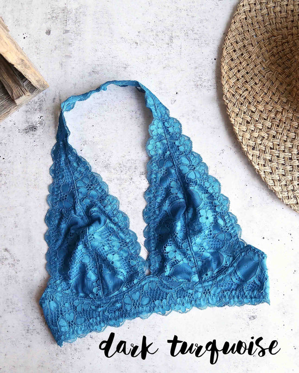 Free People Galloon Lace Racerback Bralette Barely Blue Size XS NWT - $19  New With Tags - From Ava