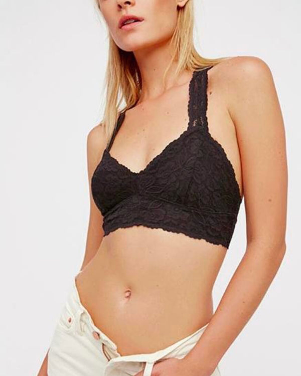 Free People Galloon Lace Racerback Bralette Size M India