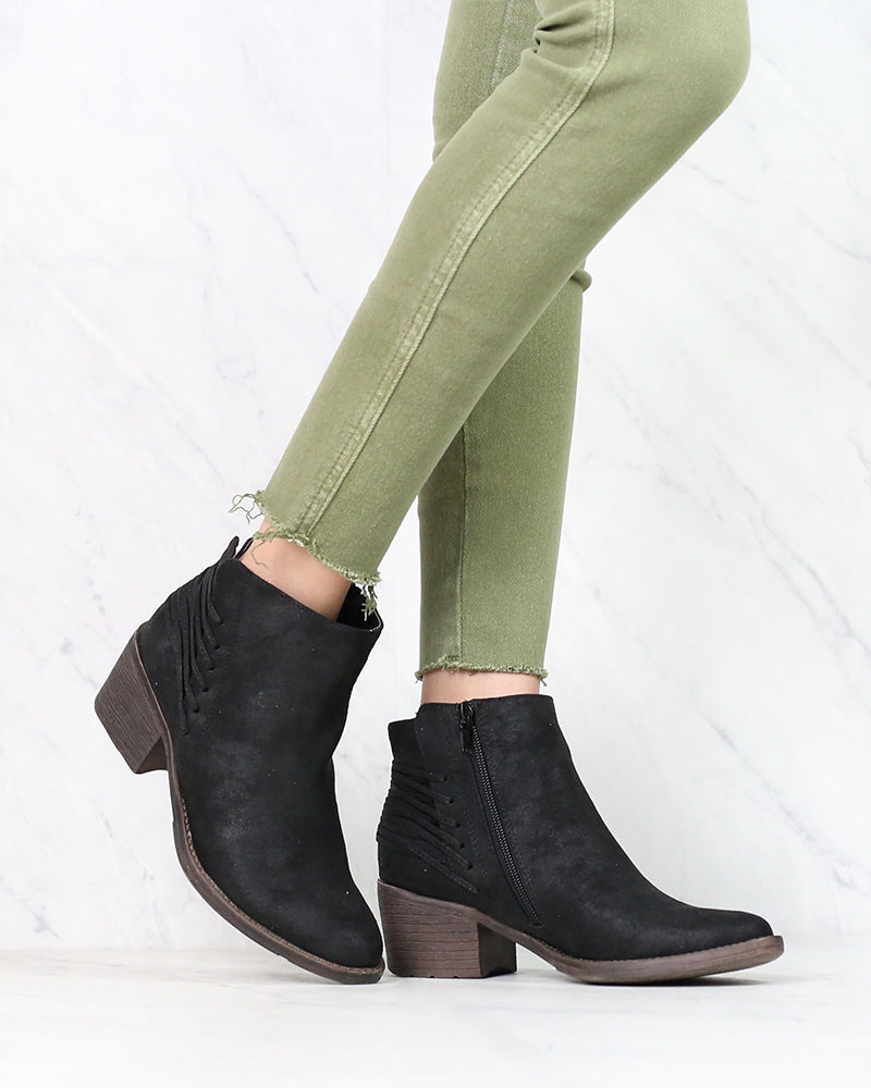 Very Volatile - Merrick Lace Back Booties in More Colors – Shop Hearts