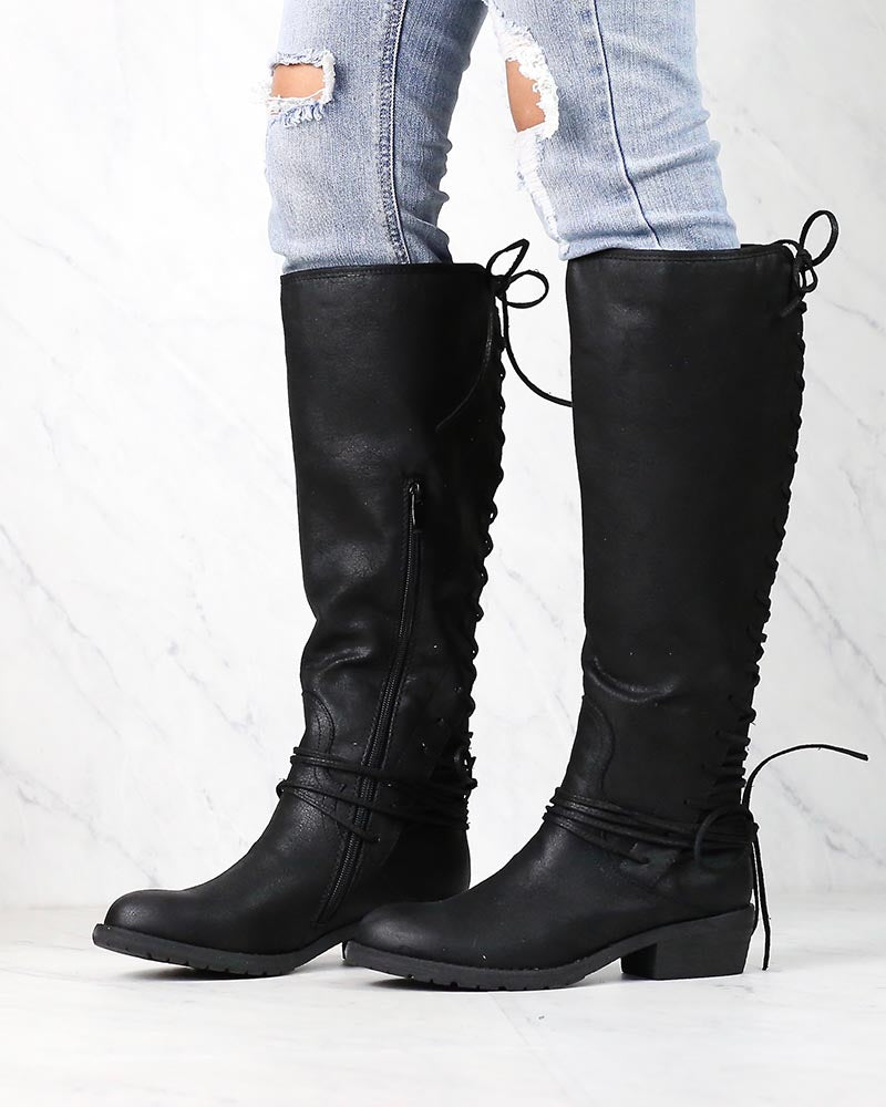 Very Volatile | Miraculous Knee High Zip Boot | shophearts – Shop Hearts