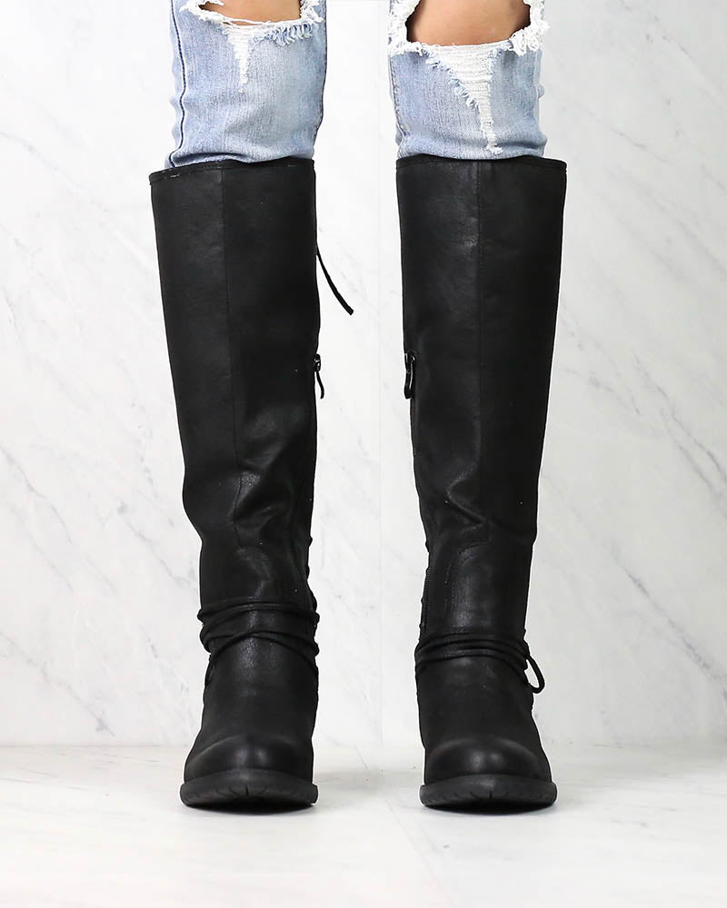 Very Volatile | Miraculous Knee High Zip Boot | shophearts – Shop Hearts