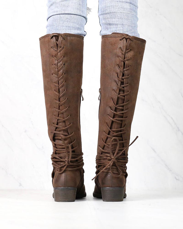 anchor knee high boot very volatile