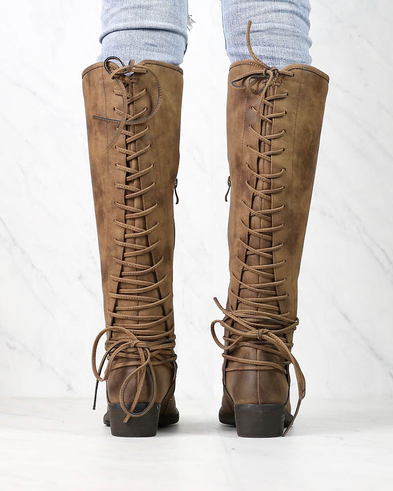 Very Volatile | Miraculous Knee High Zip Boot | shophearts – Shop Hearts