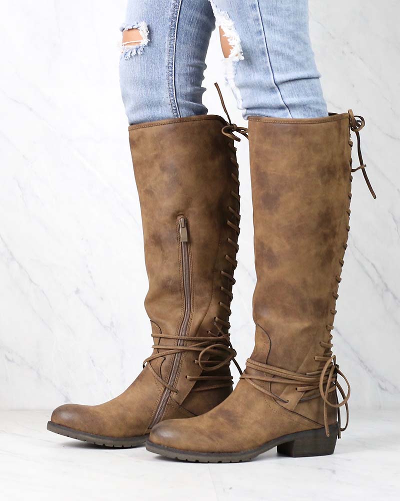 Very Volatile | Miraculous Knee High Zip Boot | shophearts – Shop Hearts