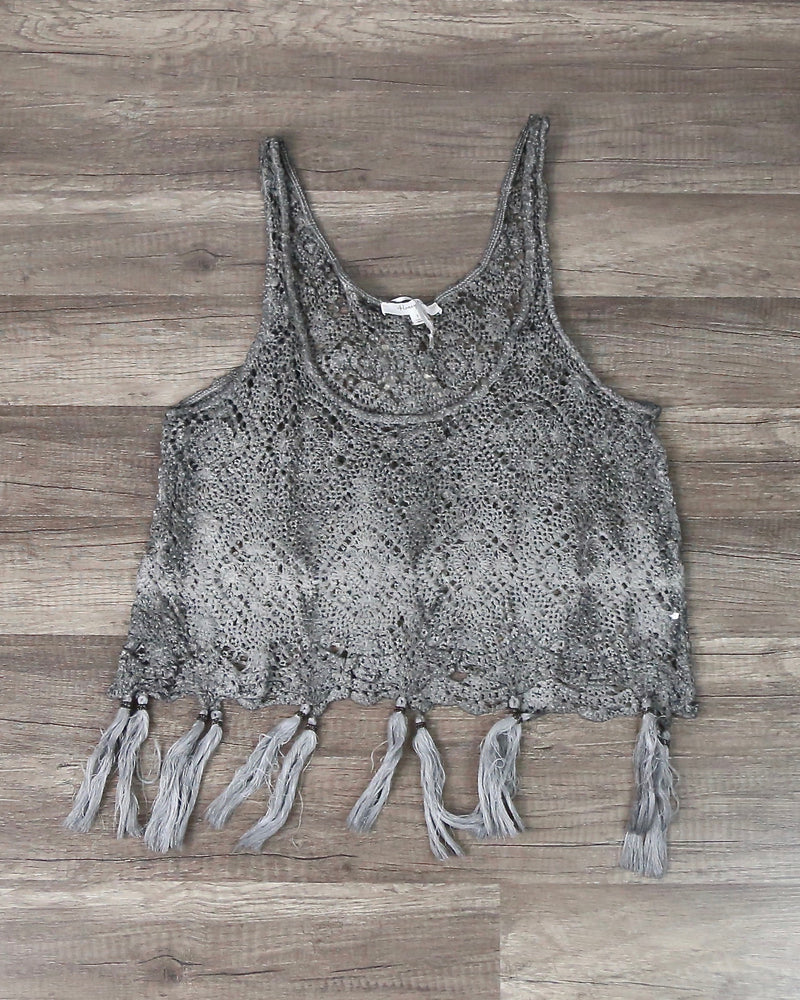 Coast silver lace top