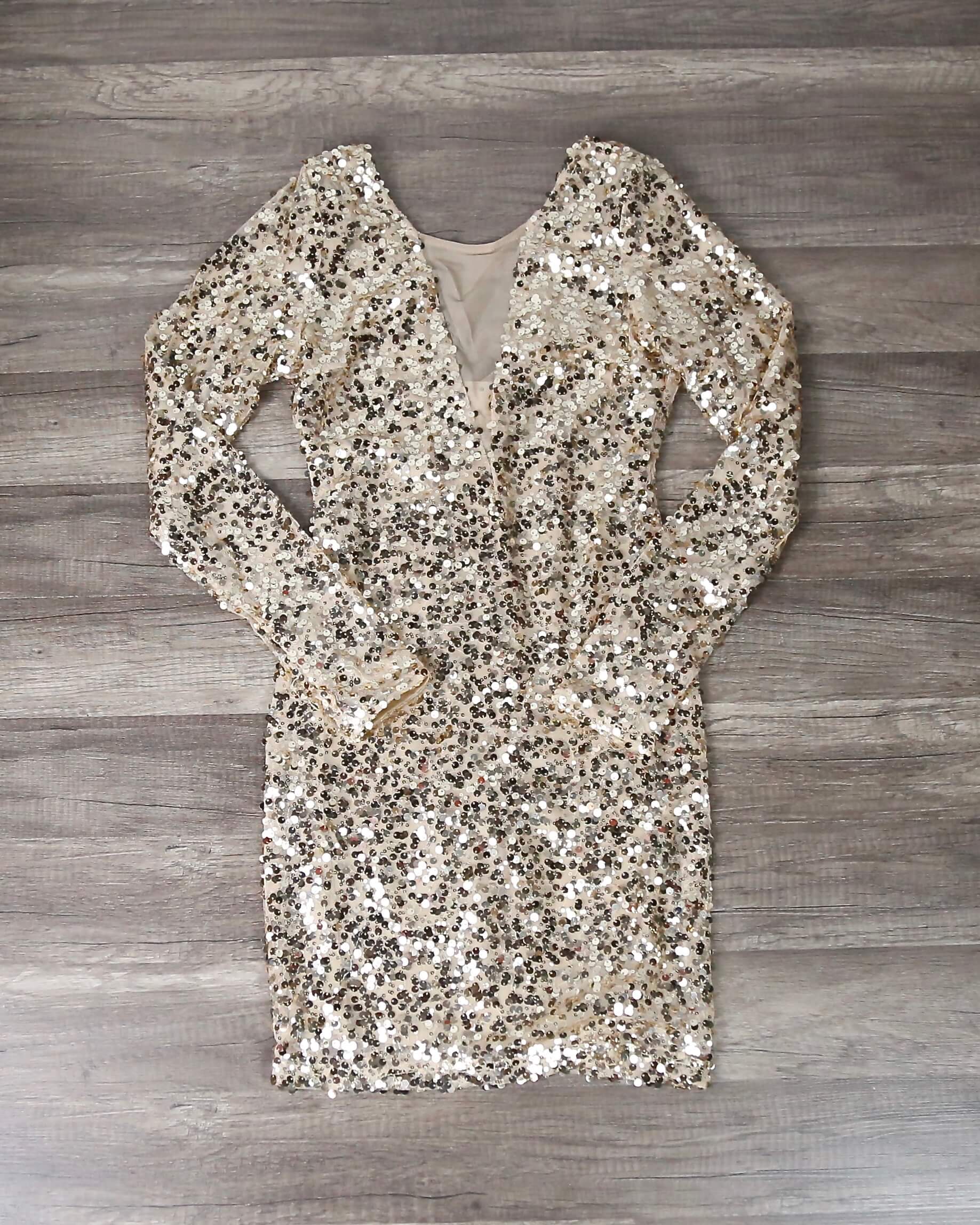 sparkly party dress