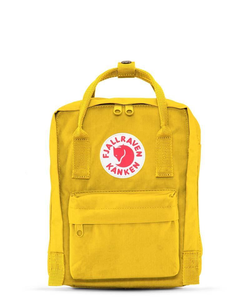 fjallraven kanken mini mustard