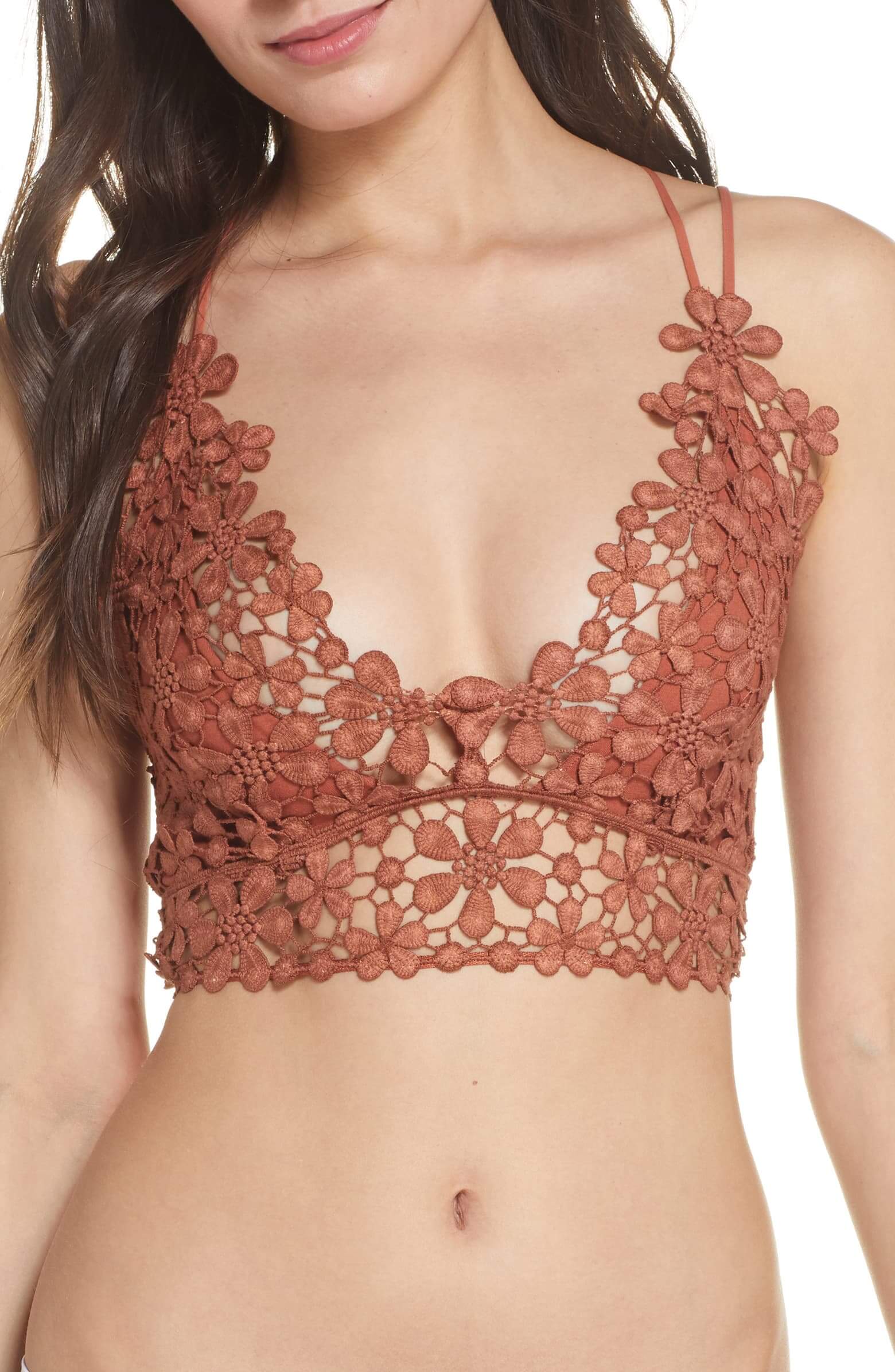 Free People - Miss Dazie Bralette in More Colors (Yellow, Terracotta, and  Ivory) – Shop Hearts
