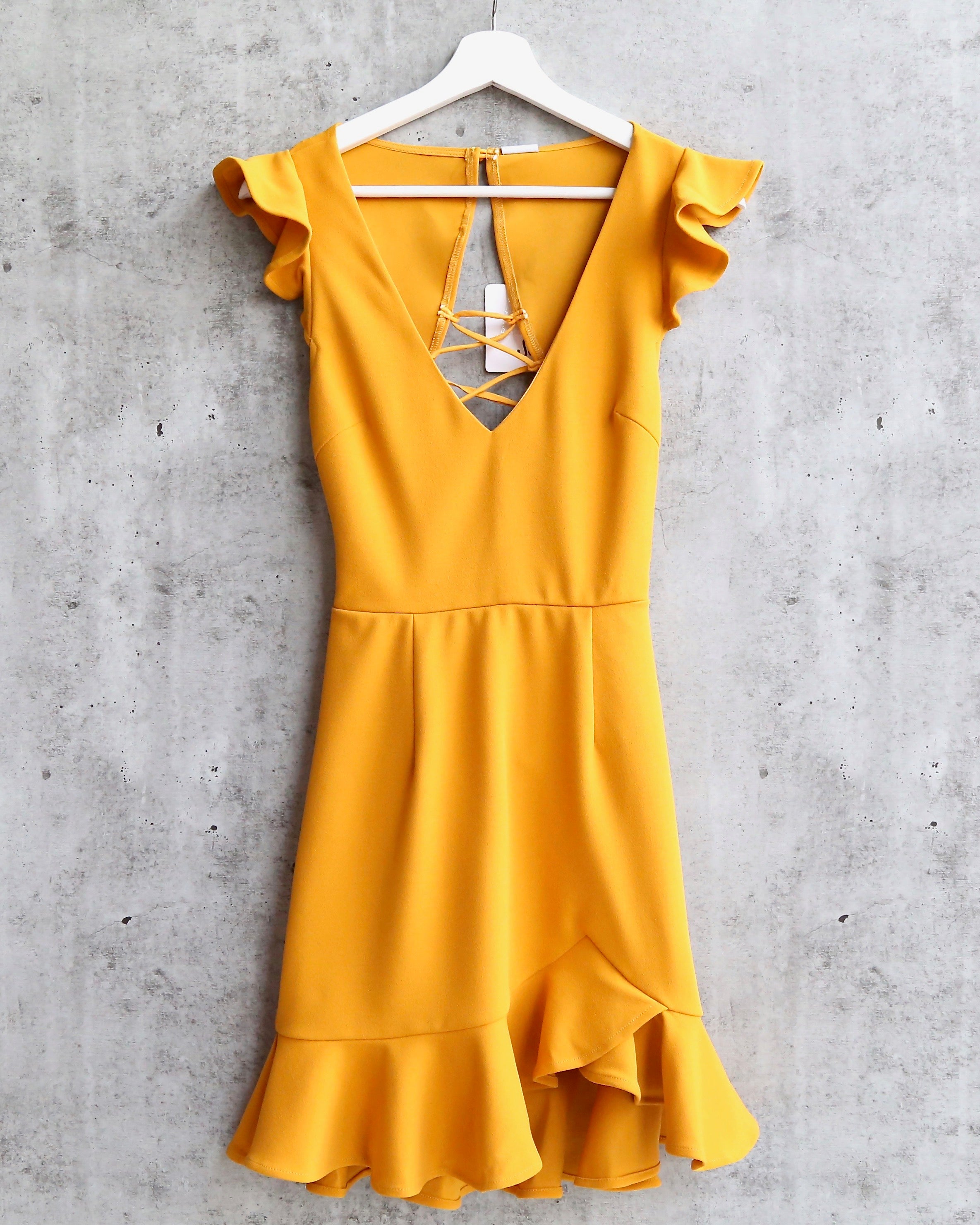 next mustard dress