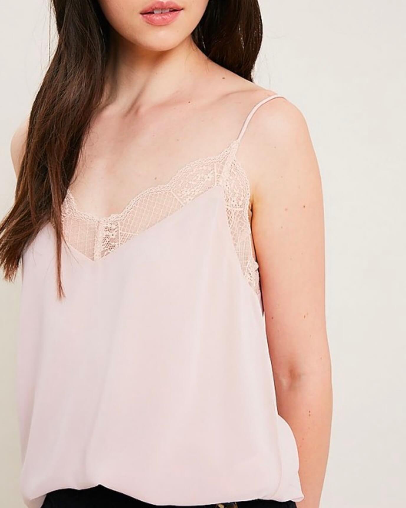 lace v neck cami