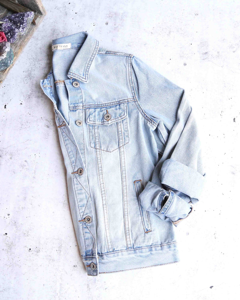 Classic Denim Jean Jacket - Light + Dark Washes Wishlist – Shop Hearts