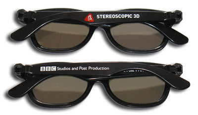 Branded plastic 3D glasses