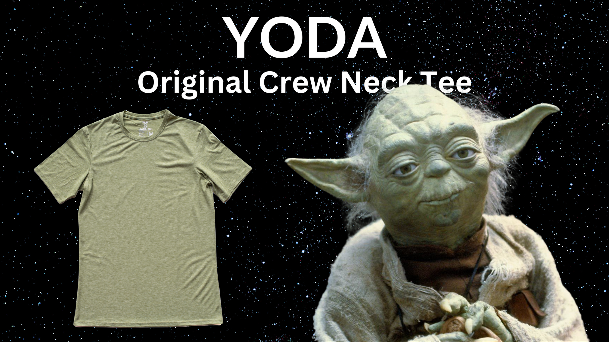 TallSlim Tees Clothing for Yoda