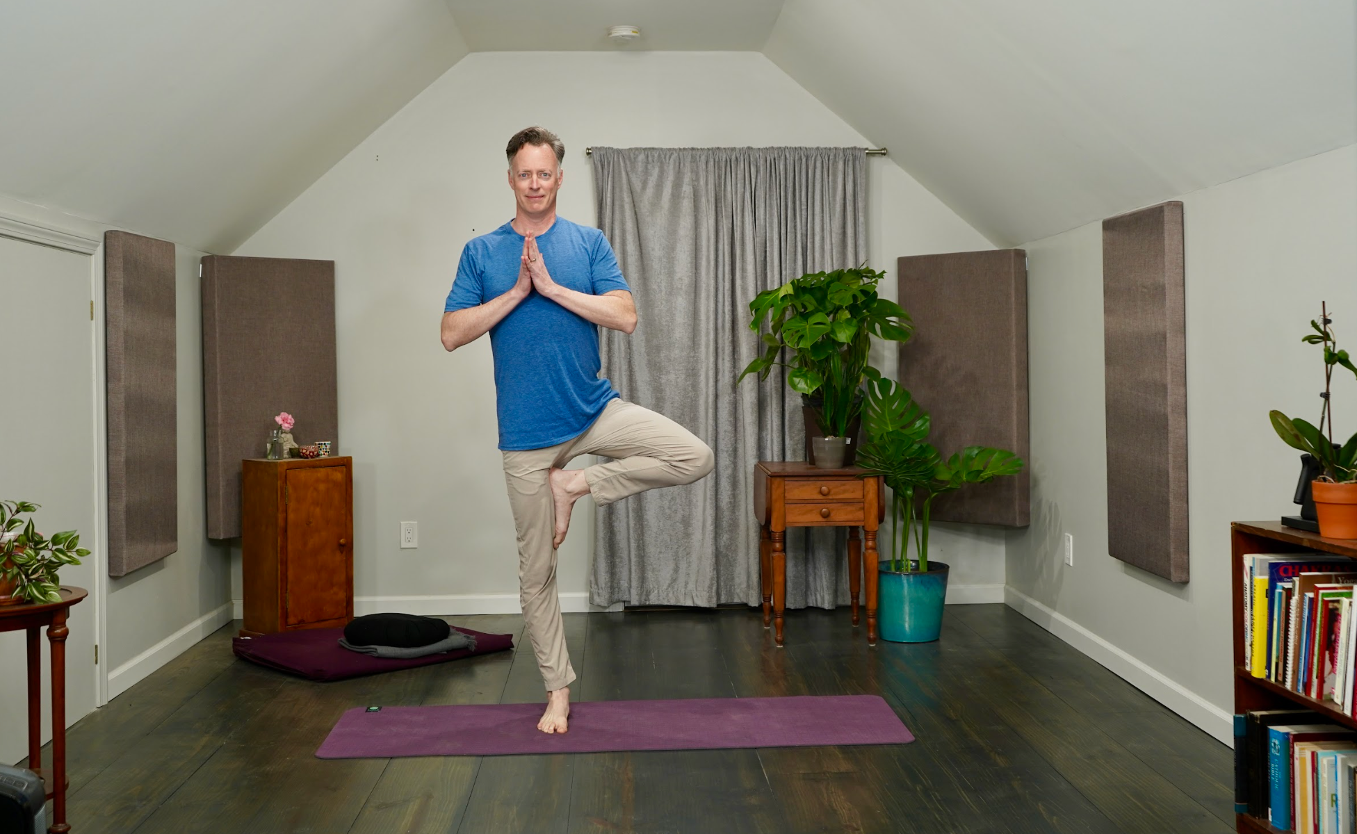 Al Bingham Teaches Yoga for Tall Guys