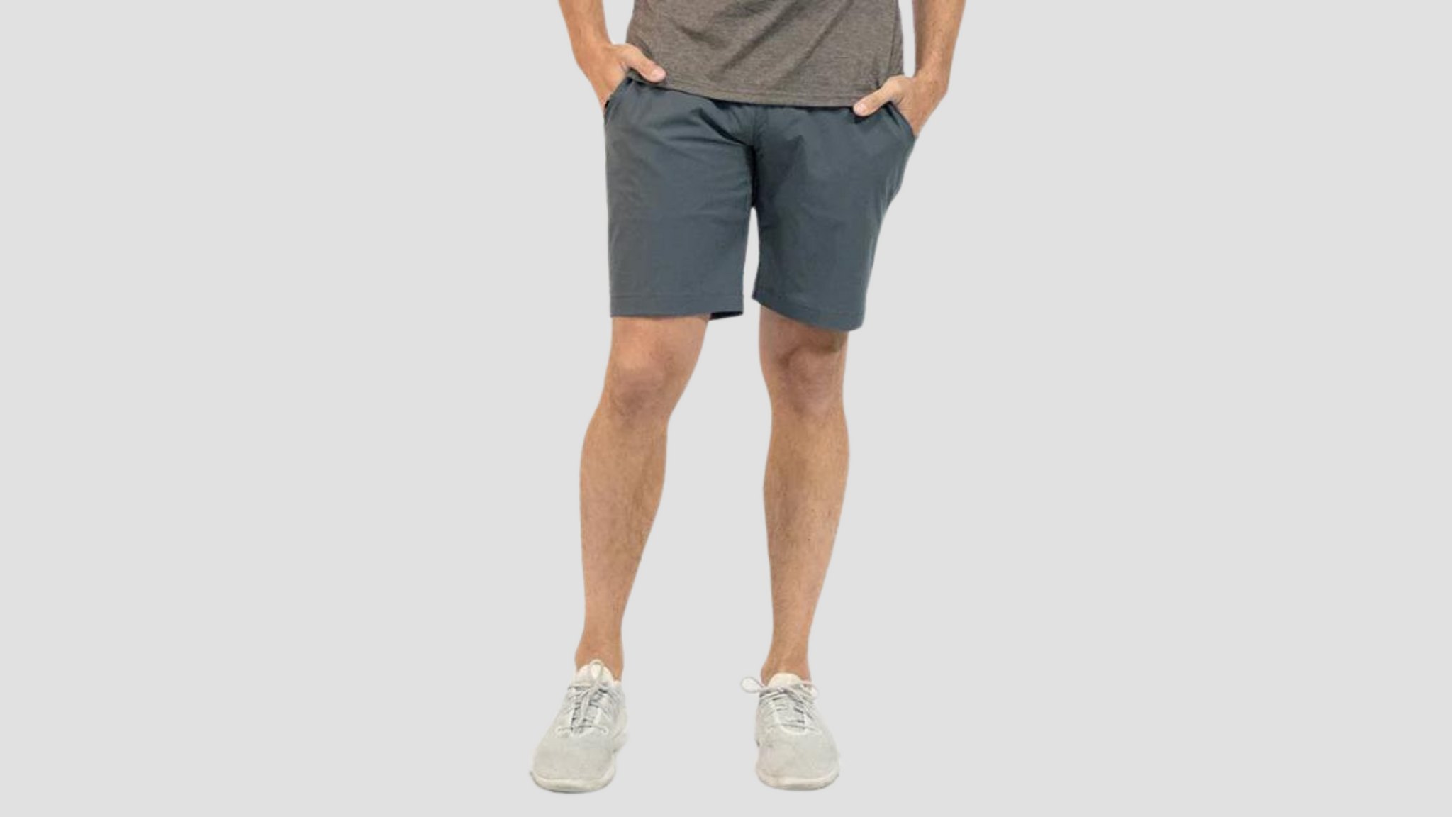 Tall Man Wearing Tall Everyday Shorts