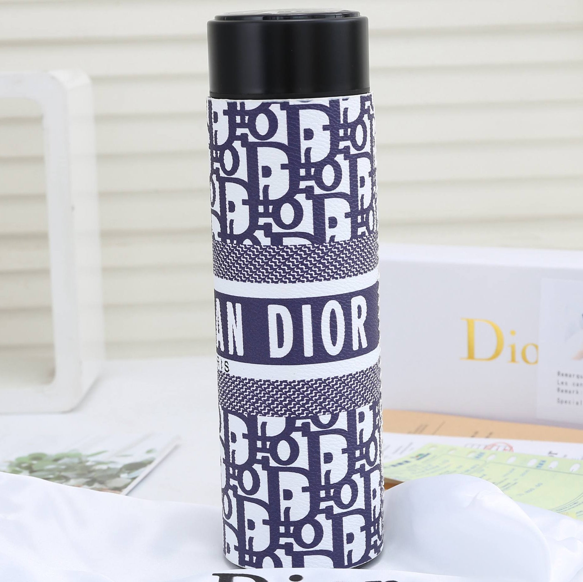 Christian Dior Intelligent Digital Display Water Cup Temperature Measuring Thermos 304 Stainless Ste