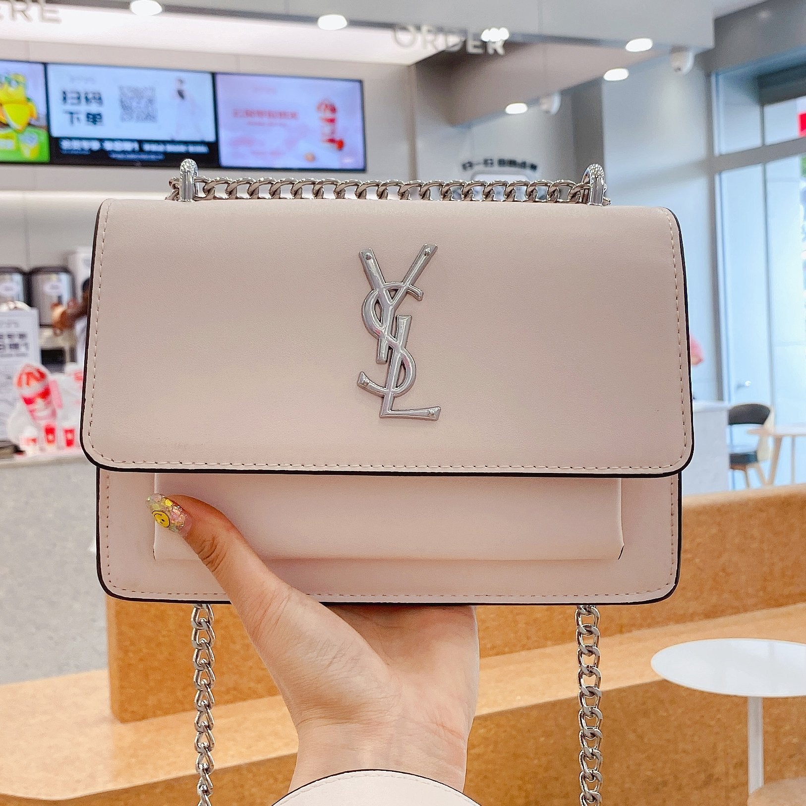 YSL Yves Saint Laurent Tote Bag Fashion Ladies Handbag Shoulder 
