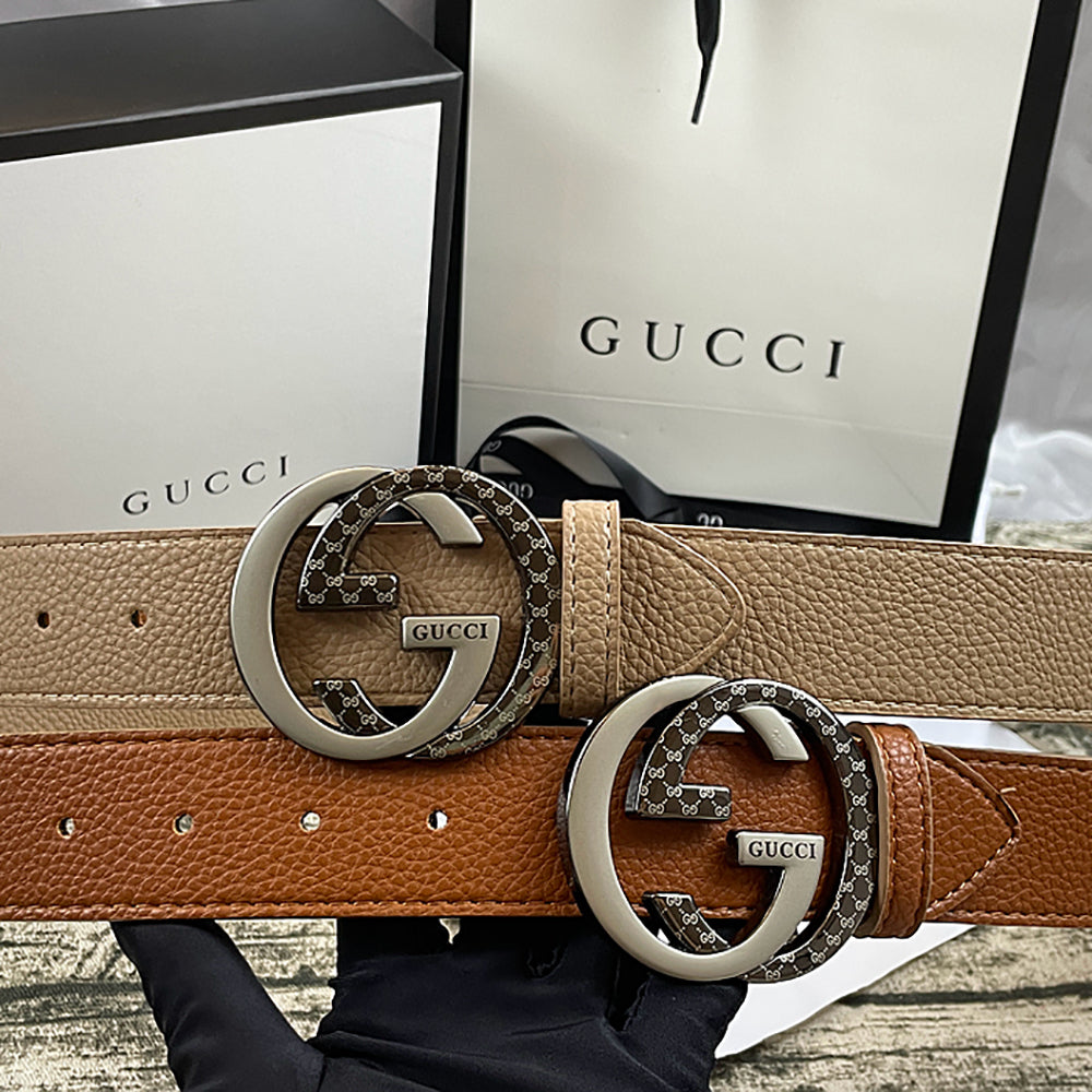 GG letter buckle hot sale couple belt