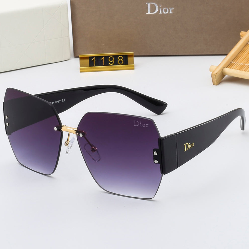 Christian Dior Hot Sale Full Printed Letter Logo Glasses Couples