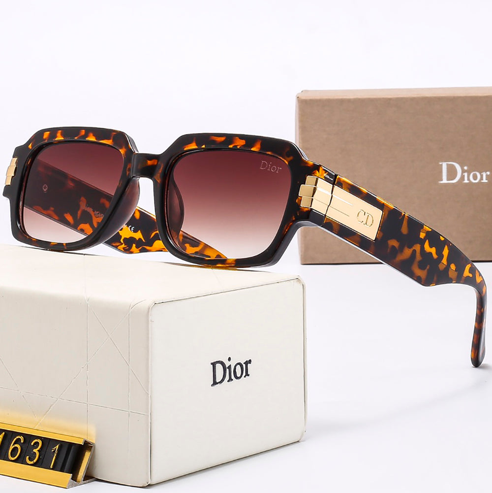 Christian Dior letter logo couple casual glasses beach sunglasse