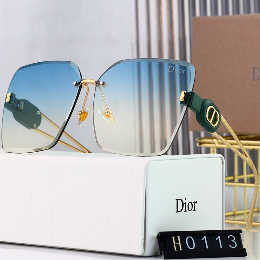 Christian Dior New Letter Logo Men's Women's Glasses Lei