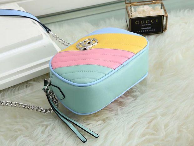 GG color matching women's camera bag shoulder bag