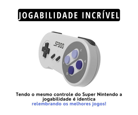 Game Retrô Super NES 10 mil jogos + nossa caixinha exclusiva. A pronta  entrega e Frete Grátis para todo Brasil