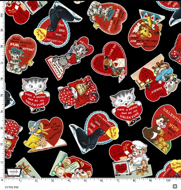 VINTAGE VALENTINES Be Mine from Michael Miller Fabrics