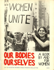 women unite our bodies our selves protest