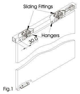 Ebco Sliding Door Fittings Sdf 125sm